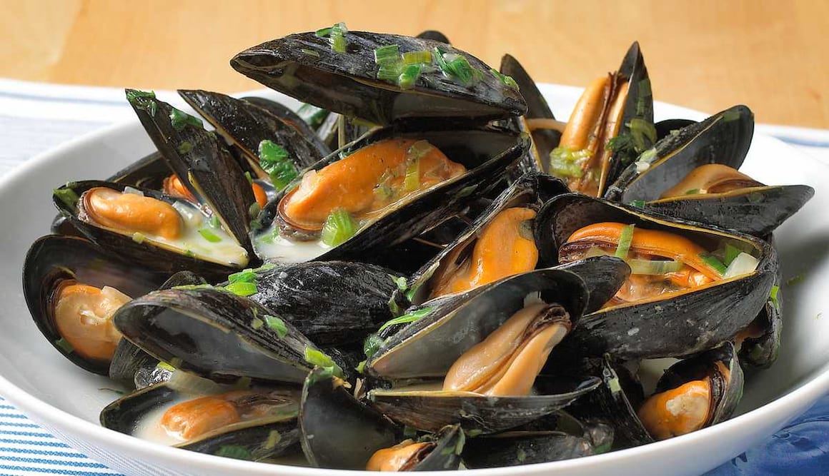 Norwegian Blue Mussels with Beer