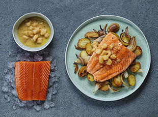 Fjord Trout and Apple Sauce