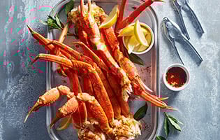 Crack n' Eat Norwegian Snow Crab Legs