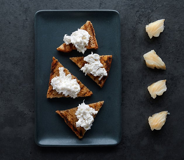 Baccalà mantecato with Norwegian stockfish