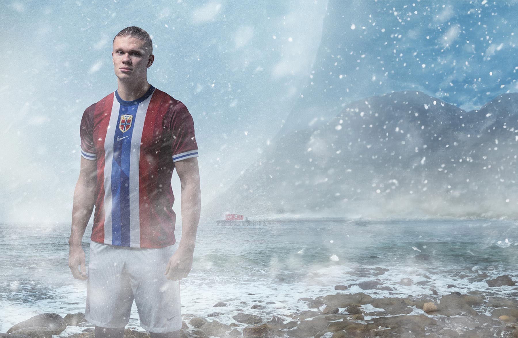 Erling Braut Haaland in Norwegian nature