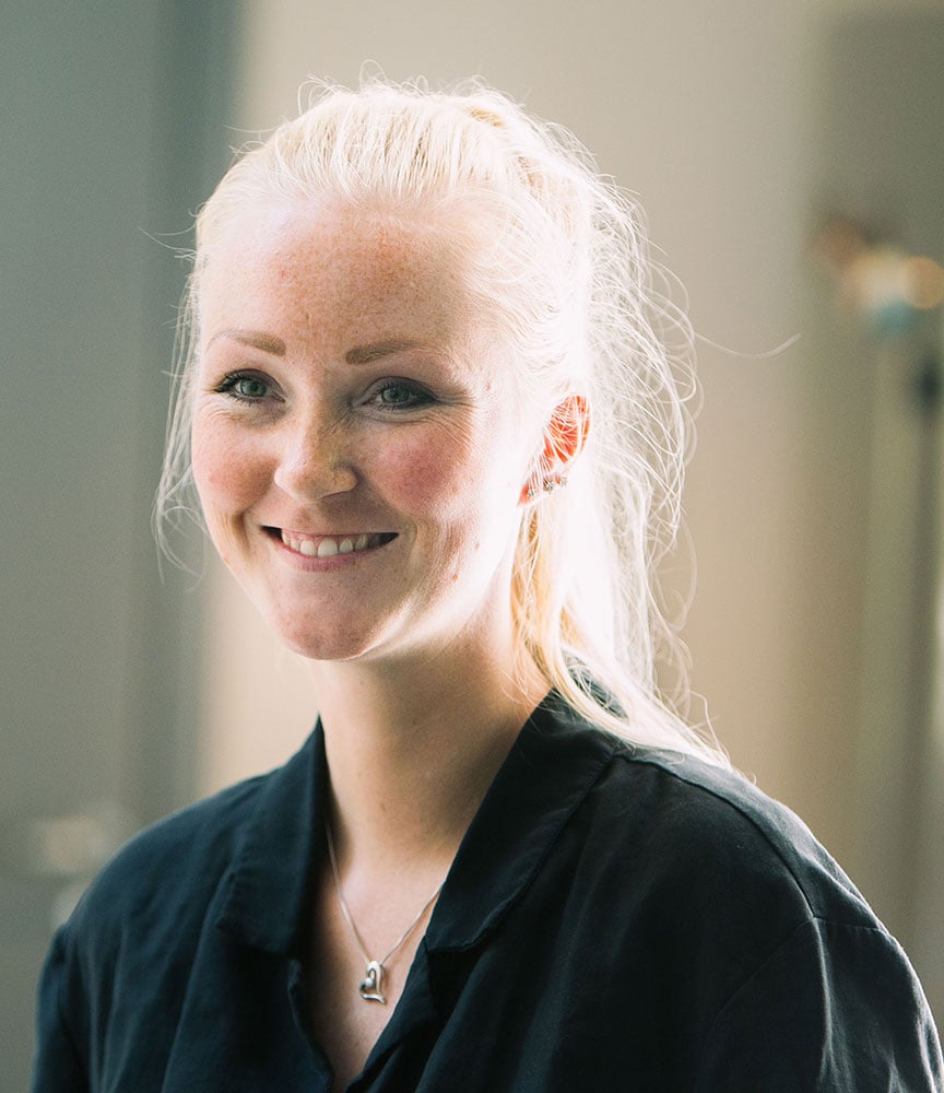Portrait of food stylist Ine Gaarder
